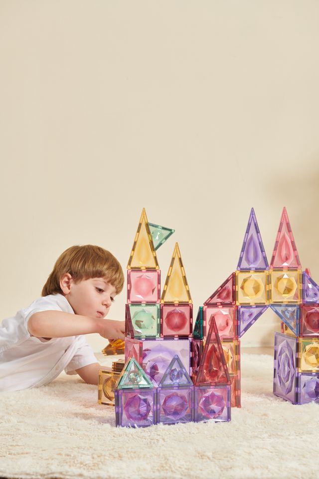 EliFix magnetne kocke za djecu - 188 dijelova u upotrebi