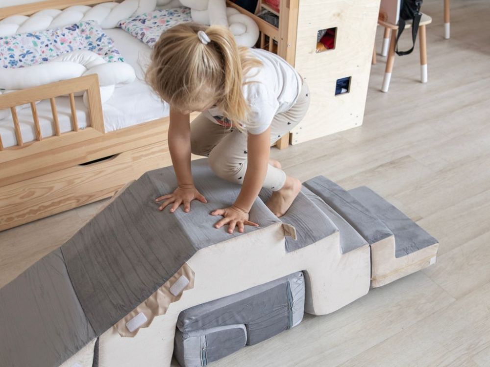 Poligon za djecu od pjene - baršunasti